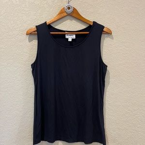 Linea by Louis Dell’ Olio Black Tank Top. Women’s Size M